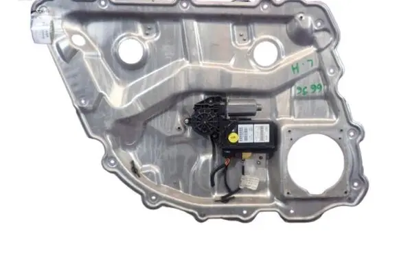 Audi A8 S8 D3 4E Rear door window regulator with motor 4E0839849