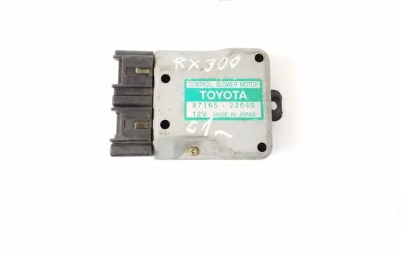 Lexus RX 300 Heater blower motor/fan resistor 8716522040