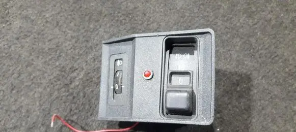 BMW 5 E34 Headlight level height control switch 61318351268 61.31-8351268