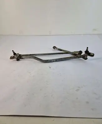 Front wiper linkage and motor