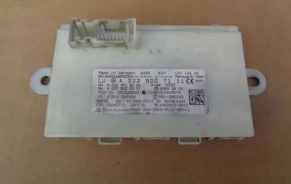 Mercedes-Benz S W222 Door control unit/module A2229007111