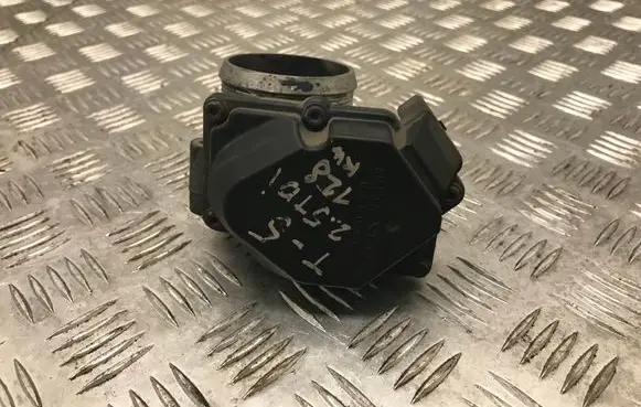 Volkswagen Touareg I Throttle valve 076128063A