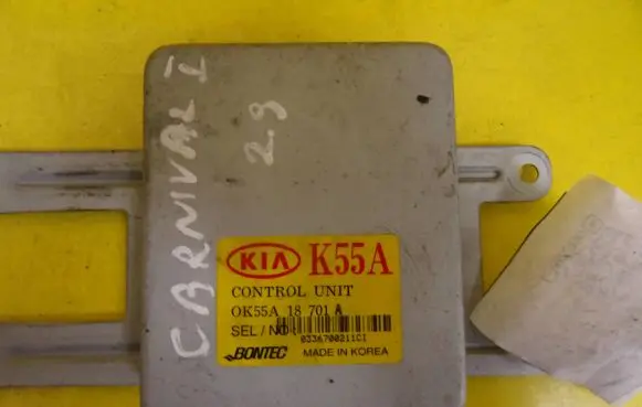 KIA Carnival Airbag control unit/module OK55A18701A