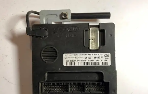 Hyundai Santa Fe Immobilizer control unit/module 954002B480 5WY8135E 070416