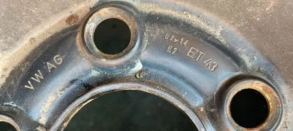 Seat Ibiza III (6L) R14 spare wheel 600601027F ET43