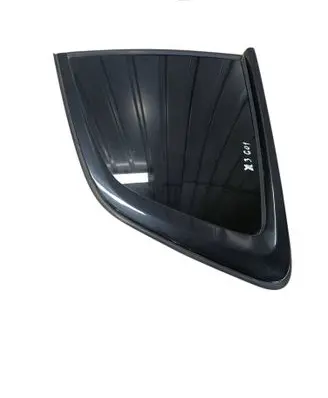 Rear vent window glass