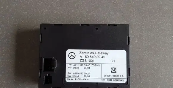 Mercedes-Benz A W169 Gateway control module A1695403945