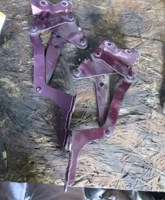 Peugeot iOn Engine bonnet/hood hinges