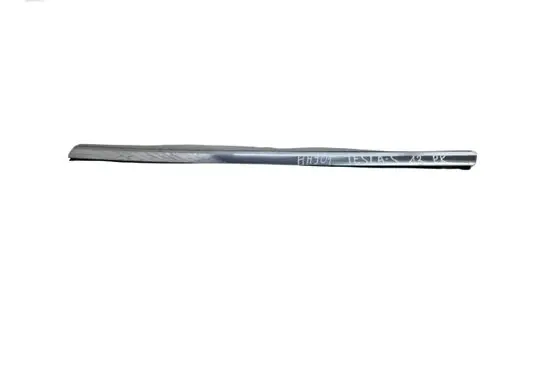 Front door glass trim molding