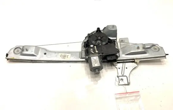 Peugeot 208 I Front door window regulator with motor 9806081880