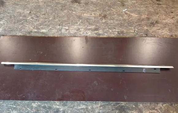 Audi A8 S8 D3 4E Front door glass trim molding 4E0853284B