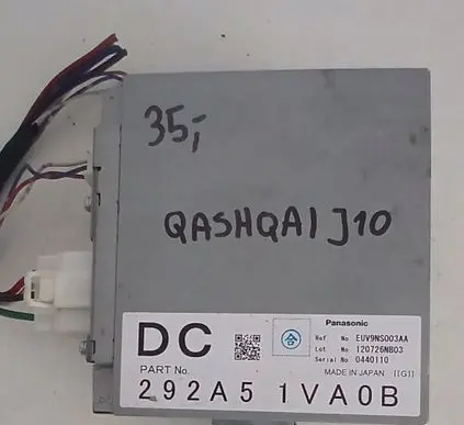Nissan Qashqai Engine control unit/module ECU 292A51VA0B