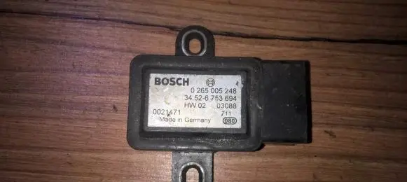 ESP acceleration yaw rate sensor