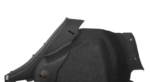 Trunk/boot side trim panel