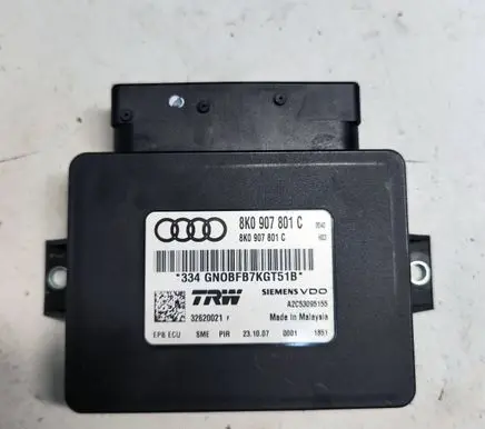Audi A4 S4 B8 8K Hand brake control module 8K0907801C