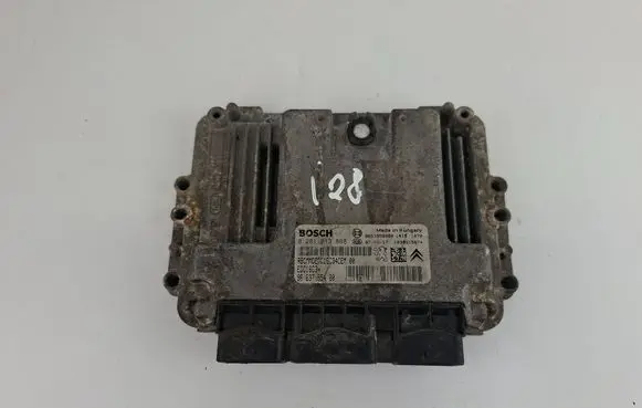 Peugeot 307 Engine control unit/module 9663755480 0281013868