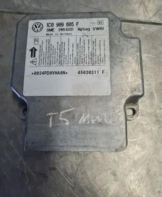 Volkswagen Transporter - Caravelle T5 Airbag control unit/module 1C0909605F