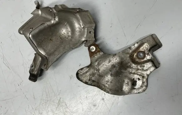 Heat shield in engine bay