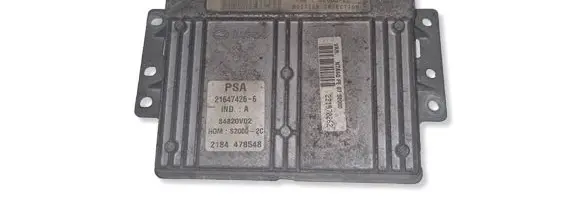 Peugeot 206 Engine control unit/module 9646243580 9646509880 S20002C