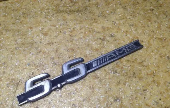 Mercedes-Benz CL C215 Fender model badge letters 