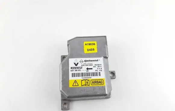 Renault Kangoo II Airbag control unit/module 8201388833 A2C73912001