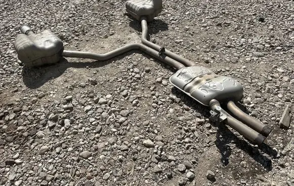 Audi A8 S8 D4 4H Muffler/silencer 