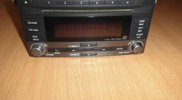 Subaru Impreza III Radio/CD/DVD/GPS head unit 86201FG400 PF2947AA