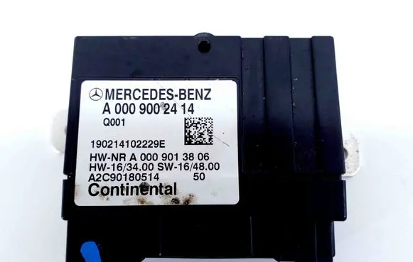 Mercedes-Benz C W205 Fuel injection pump control unit/module A0009002414