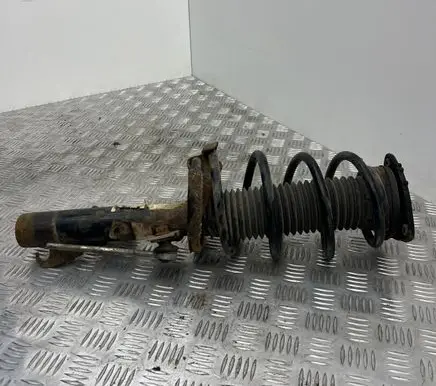 Front shock absorber with coil spring