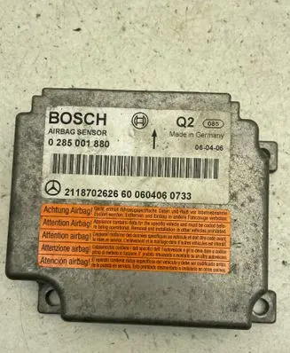 Mercedes-Benz E W211 Airbag control unit/module 0285001880 2118702626 0604060733