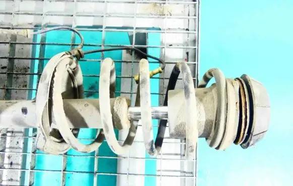 Front coil spring