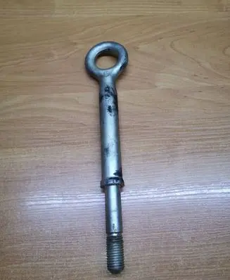Towing hook eye