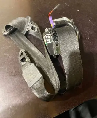 Audi Q7 4L Front seatbelt 4L1857706 605780100A 127052013