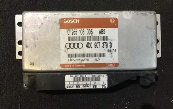 Audi A6 S6 C4 4A ABS control unit/module 0265108005 4d0907379d