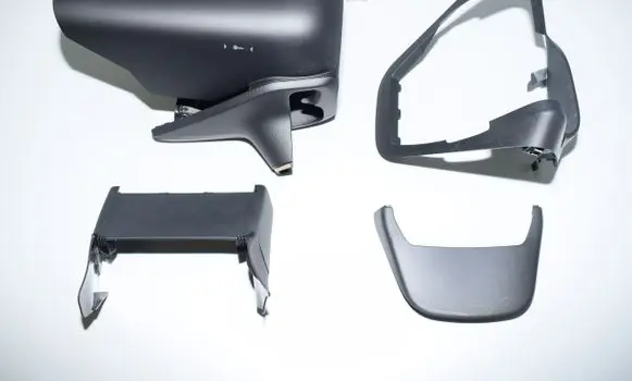 Steering wheel column trim