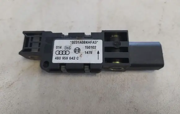 Audi A6 S6 C5 4B Airbag deployment crash/impact sensor 4B0959643C