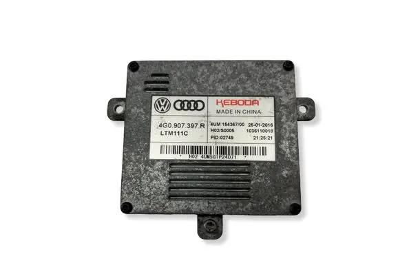 Volkswagen Touareg II Headlight ballast module Xenon 4G0907397R 1036110018 LTM111C