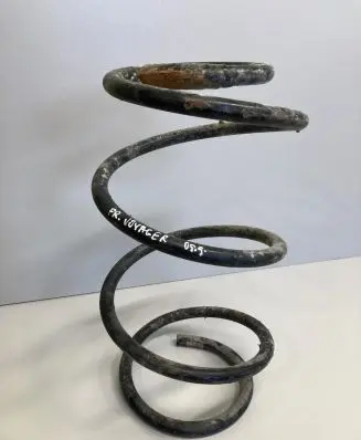 Front coil spring