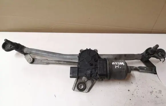 Opel Astra H Front wiper linkage and motor 0390241538