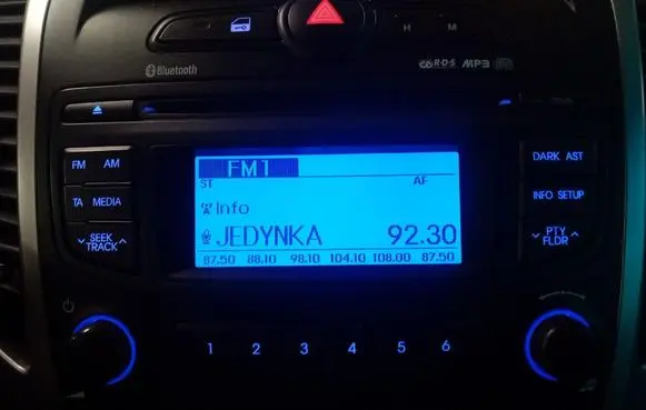 Hyundai ix20 Radio/CD/DVD/GPS head unit 961601K050