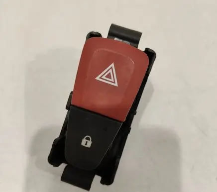 Renault Megane III Hazard light switch 8200214896 8200409382