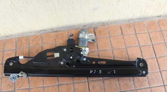 Opel Meriva A Rear door window regulator with motor 7034387