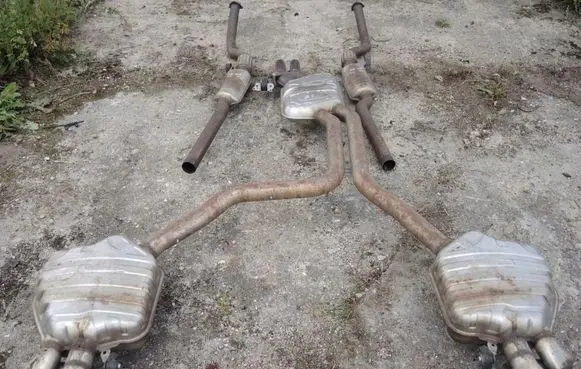 Audi A8 S8 D4 4H Muffler/silencer 