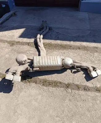 Audi SQ7 Rear muffler/silencer tail pipe 