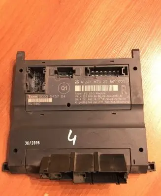 Mercedes-Benz S W221 Seat control module A2218702286