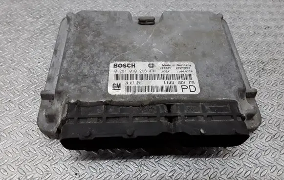 Opel Zafira A Engine control unit/module 0281010268 24417169