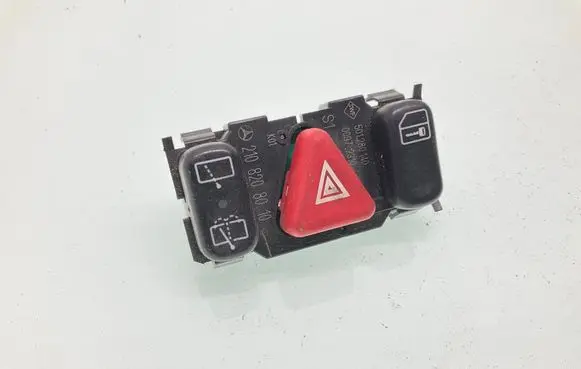 Mercedes-Benz E W210 Hazard light switch 2108208010