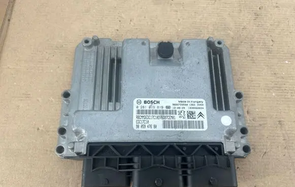 Peugeot 207 Engine control unit/module 9666729580 9805947680 0281019819