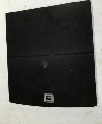 Seat Alhambra (Mk1) Trunk/boot floor carpet liner 7N0863463A