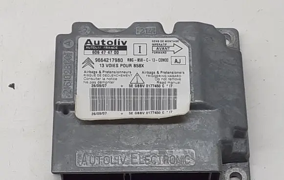 Citroen C4 I Picasso Airbag control unit/module 9664217980